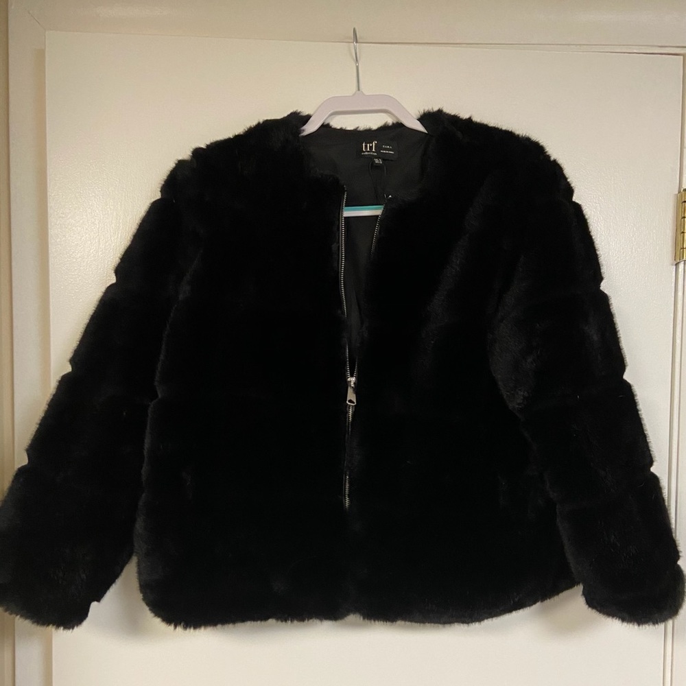 faux fur jacket